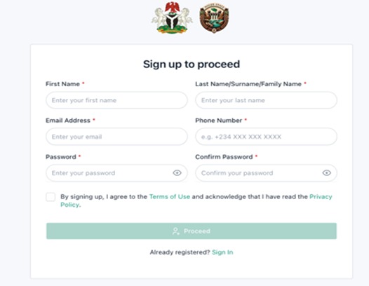 Registration Form